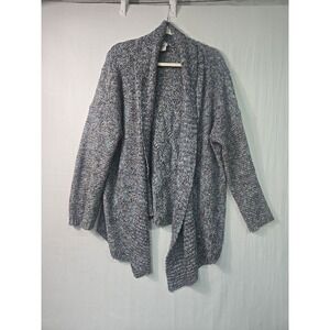 Chico's Multicolor Knit Open Front Waterfall Cardigan Sweater Women's‎ 3 (XL)